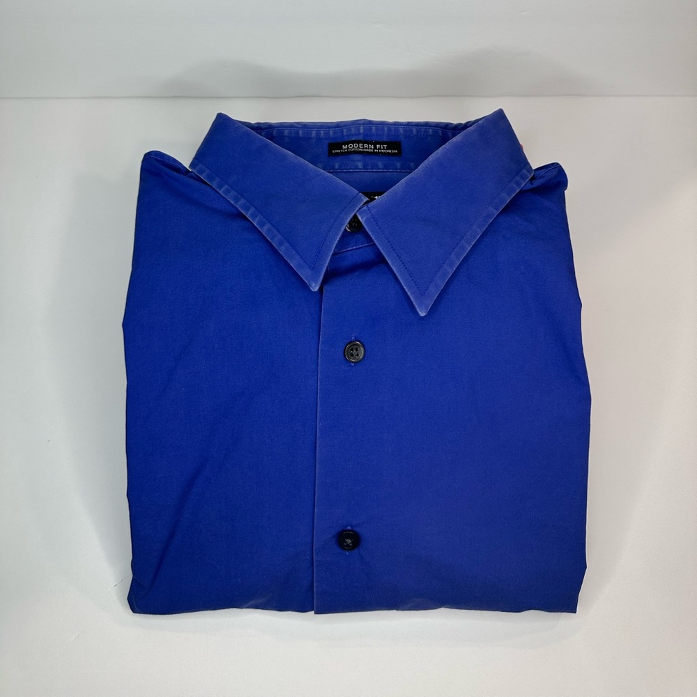 EXPRESS1MX Modern Fit Button Down Long Sleeve